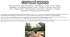 Desktop Screenshot of curvedspace.biz